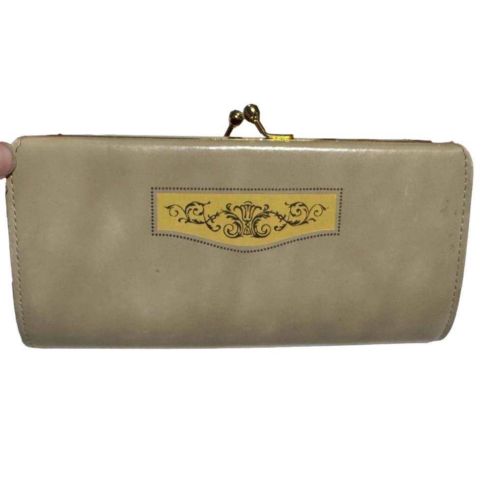 Shiseido Elegant Cream Clutch Wallet Fantasy Souvenir Bag Coin Purse Wallet - Picture 2 of 13